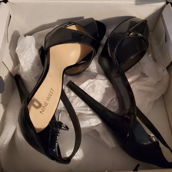 Nine West Black Women's Heels - Picture 1 of 5